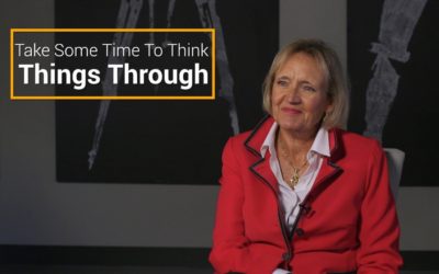 Take Some Time to Think Things Through