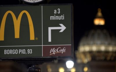McDonald’s to Donate Meals to the Homeless in Vatican City