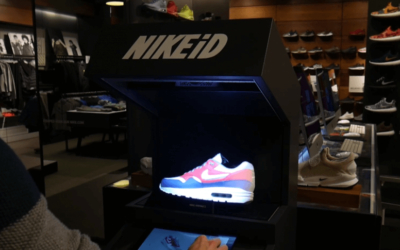 Nike has found a novel use for AR for marketing shoes
