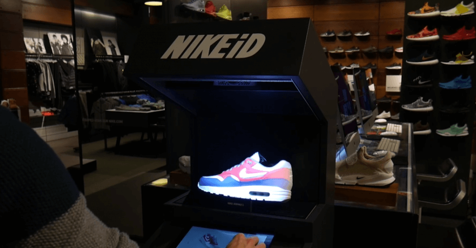 Nike has found a novel use for AR for marketing shoes