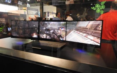 Razer’s Project Valerie gives you three 17-inch screens on a crazy gaming laptop