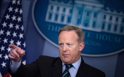 Sean Spicer May Have Just Tweeted His Password to His 214,000 Followers