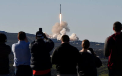SpaceX launches first Falcon 9 since explosion and lands rocket stage on ocean platform