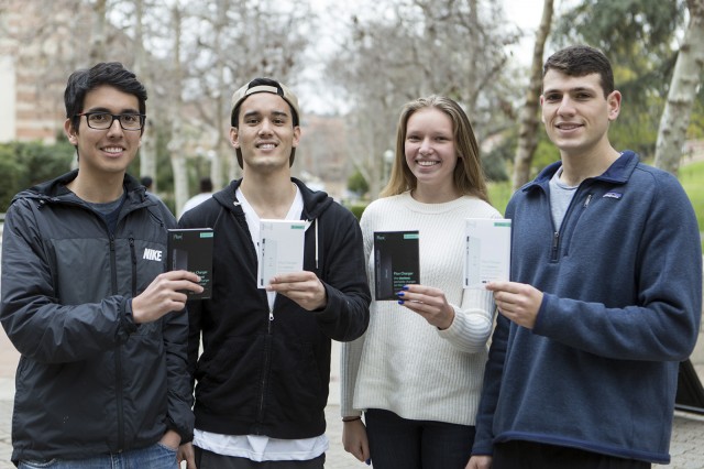 Student startup Flux charged for future with portable battery