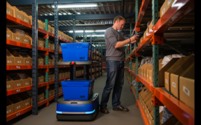 6 River Systems unveils warehouse robots that show workers the way