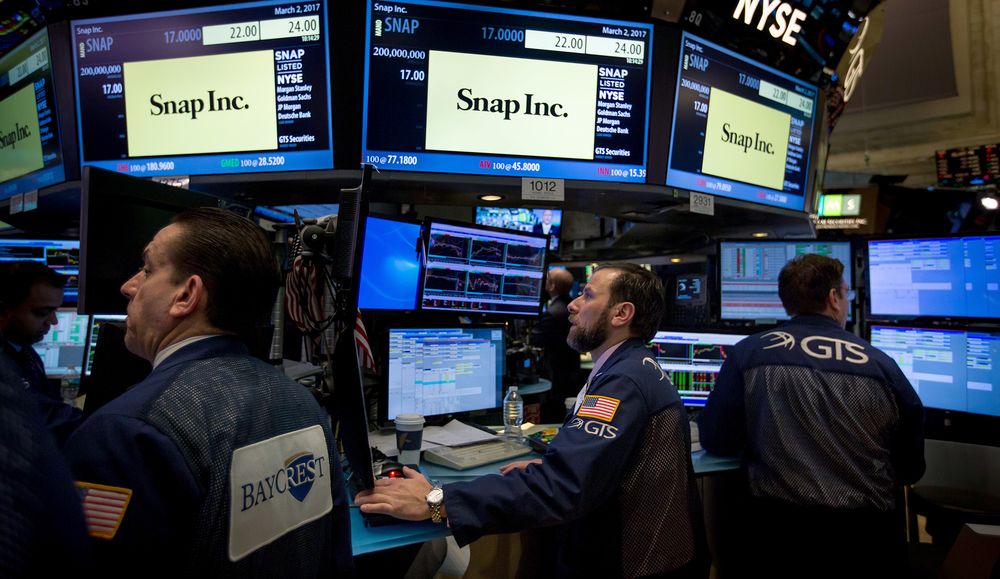 Snap Tumbles for First Time Since IPO After Analysts Say Sell
