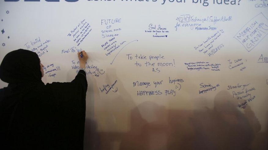 As Mideast looks past oil, spotlight shines on entrepreneurs