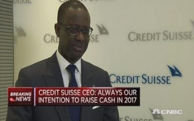 Credit Suisse to raise 4 billion Swiss francs in rights offering; IPO off table for now