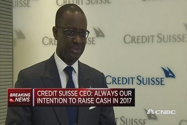 Credit Suisse to raise 4 billion Swiss francs in rights offering; IPO off table for now