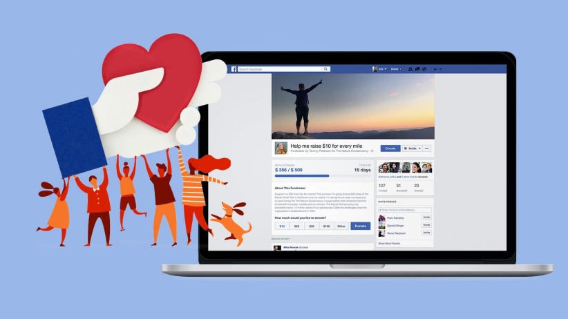 Facebook Now Allows You to Create Fundraisers