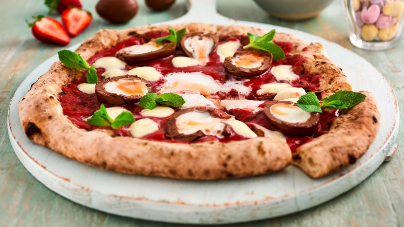 For Easter, Pizza Gets a Makeover With Cadbury Creme Eggs