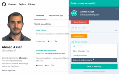 Index leads $5M Series A in Beamery’s ‘CRM for recruitment’