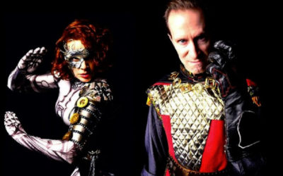 Intel’s Kim Pallister and sci-fi novelist/Magic Leap game designer Austin Grossman at GamesBeat Summit