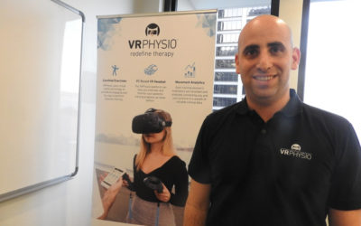 VRPhysio enables patients to do physical therapy in virtual reality