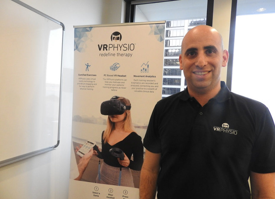 VRPhysio enables patients to do physical therapy in virtual reality