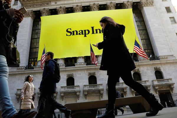 Snap stock tanks after IPO expenses run up a $2.2 billion loss for the first quarter