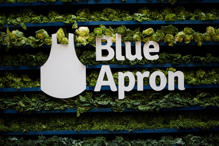 Blue Apron tumbles again in its second day as its IPO settles for a down round