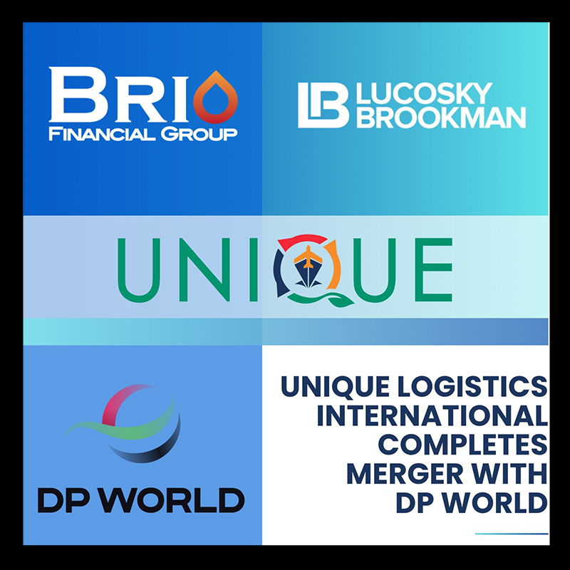 UNIQUE Logistics International completed its merger with DP World Logistics US Holdings Inc.