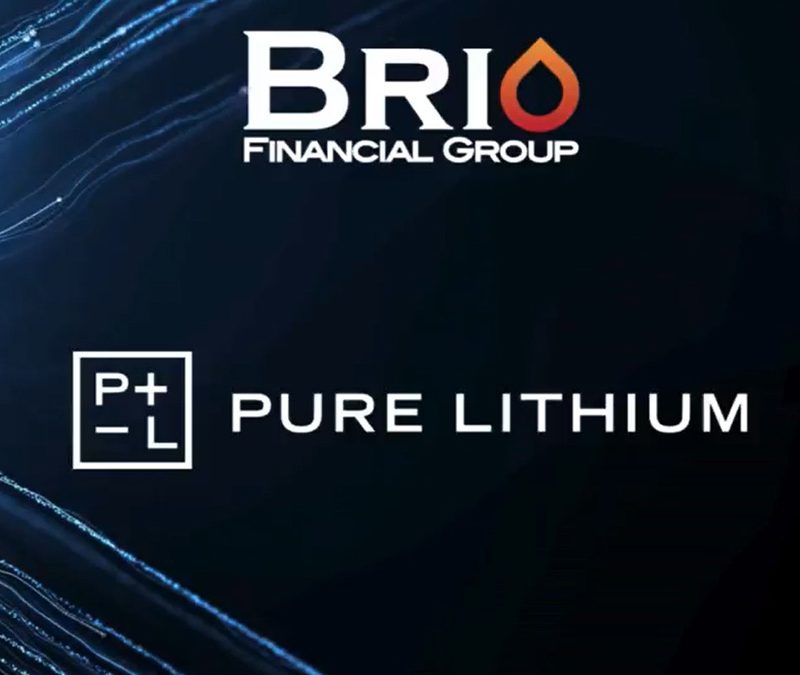 Congratulations to Brio Financial Group client, Pure Lithium Corporation