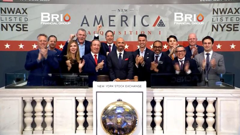 Brio Financial Group is pleased to announce the successful $300 million IPO of our client, New America Acquisition I Corp.