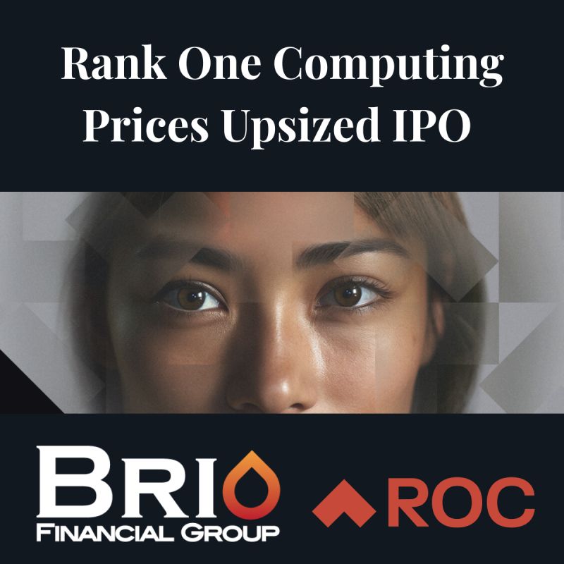 Brio Financial Group congratulates our client, ROC, on pricing its upsized IPO at $6/share