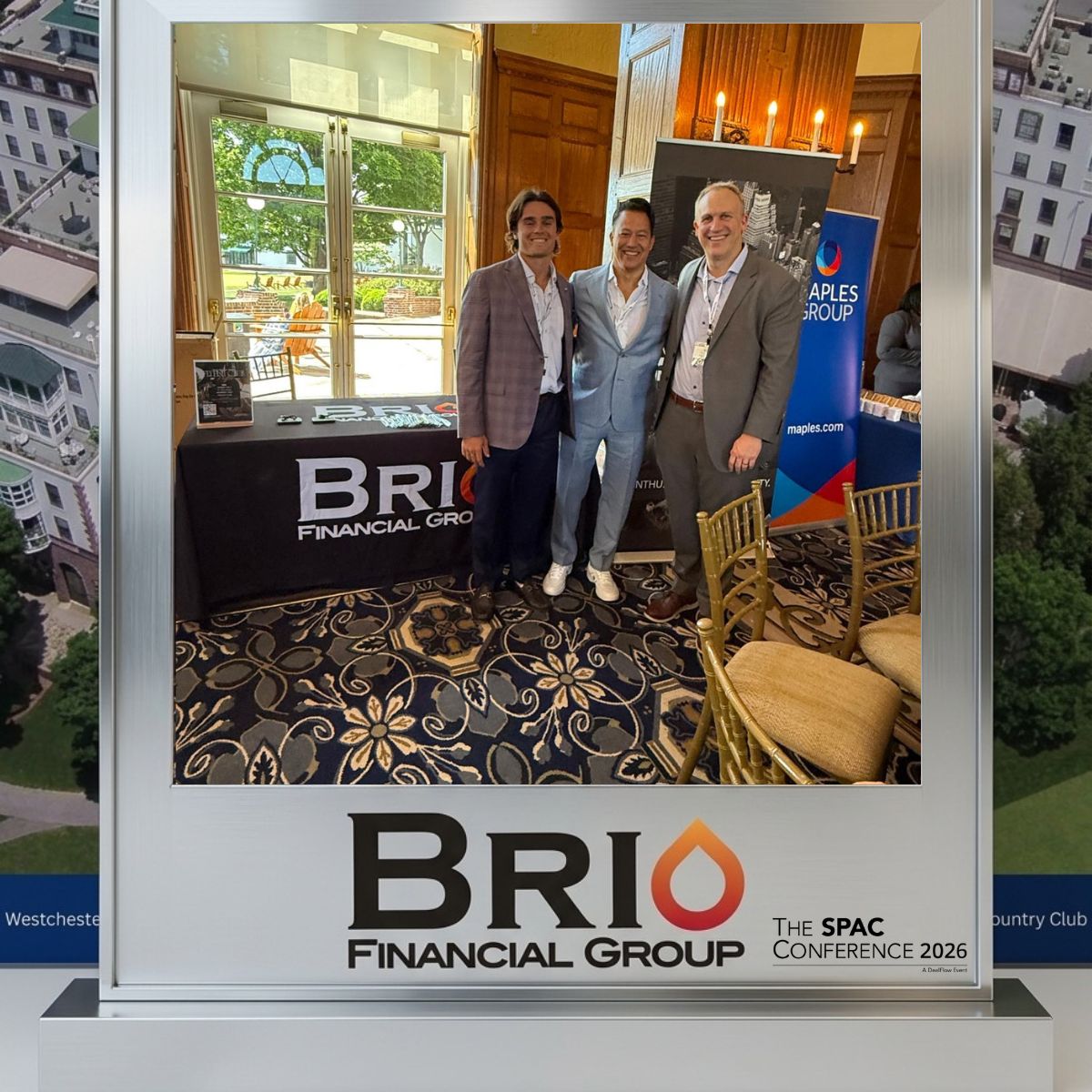 Great running into Michael J. Blankenship at the The SPAC Conference