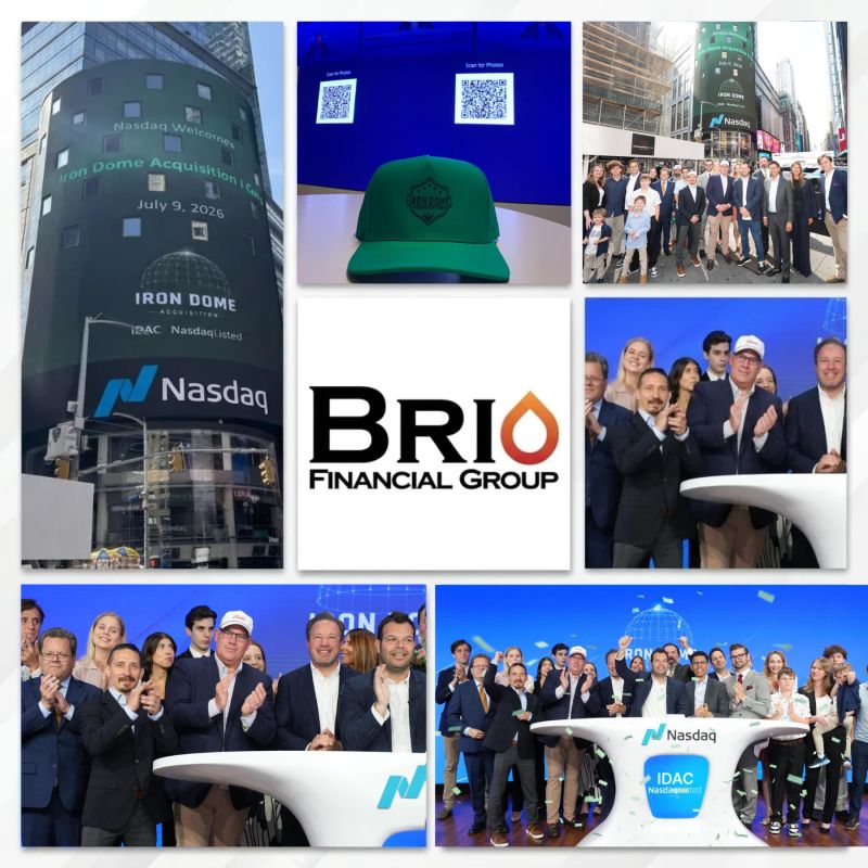 Congratulations to our client Iron Dome Acquisition I Corp. on ringing the Nasdaq Opening Bell
