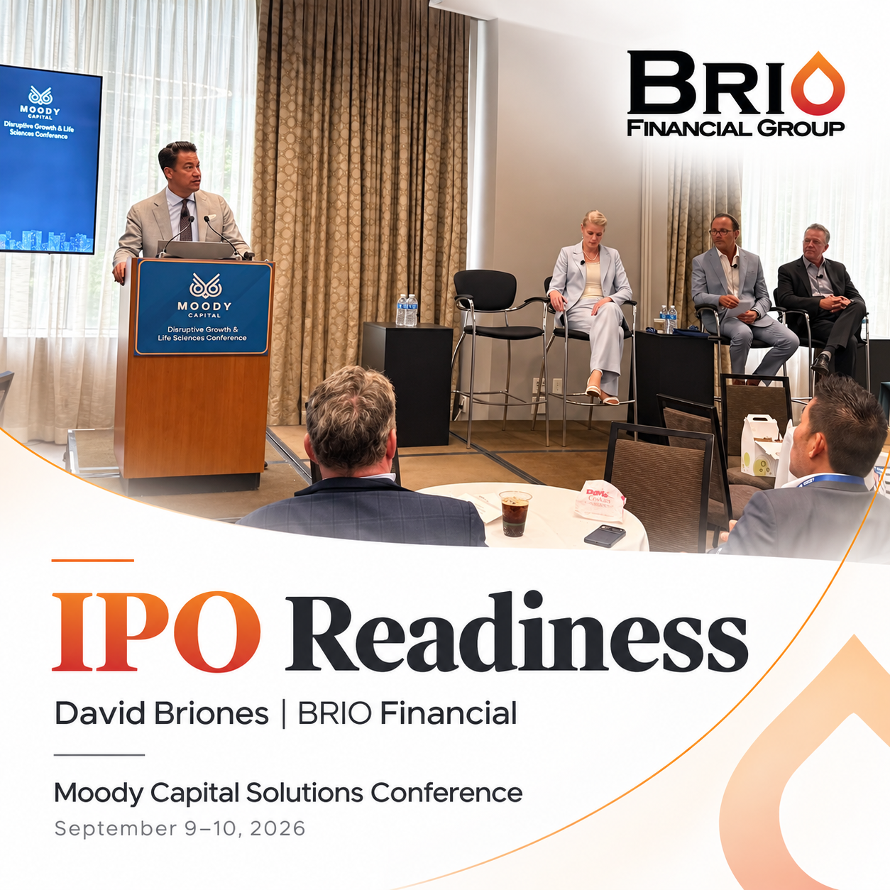 Last week I had the opportunity to moderate the IPO Readiness panel